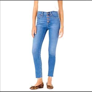 J. Crew High Rise Blue Jeans